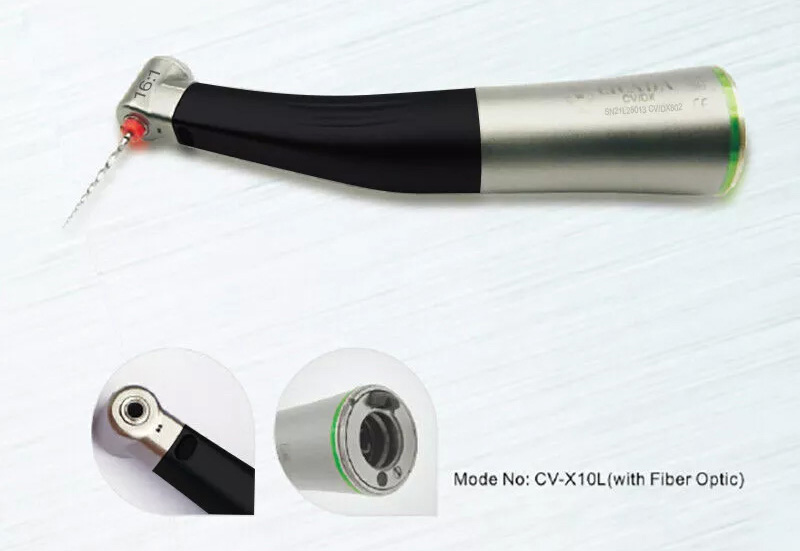 CICADA Dental Internal Spray 16:1 Fiber Optic Contra Angle Handpiece E-Type